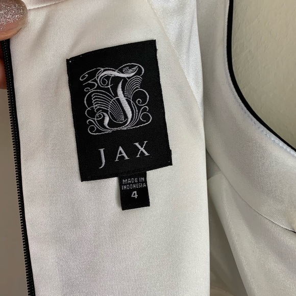 JAX black white bodycon dress size 4 - Picture 5 of 10